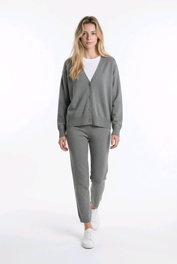 Athena klassísk hneppt golla soft khaki