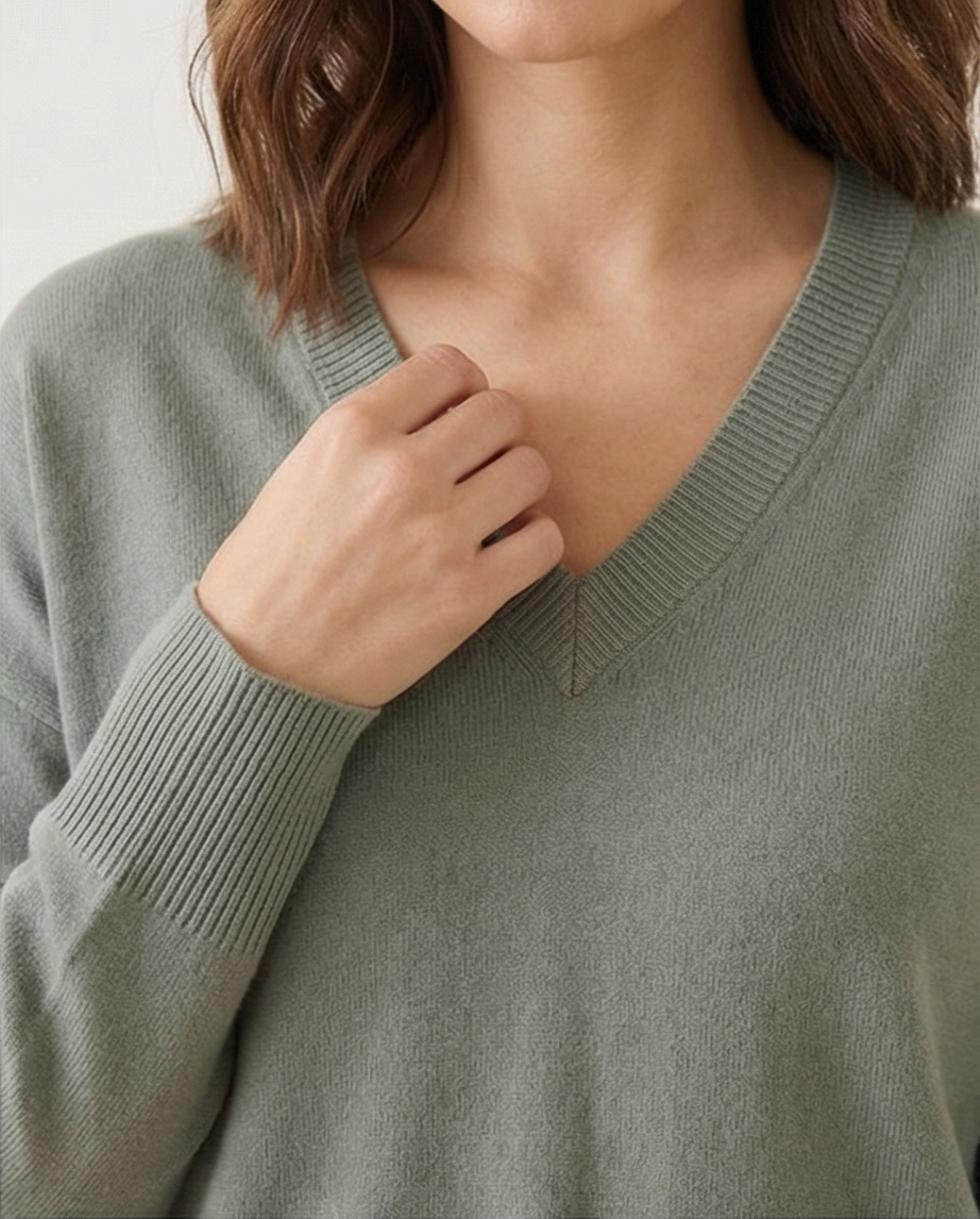 Athena peysa soft khaki