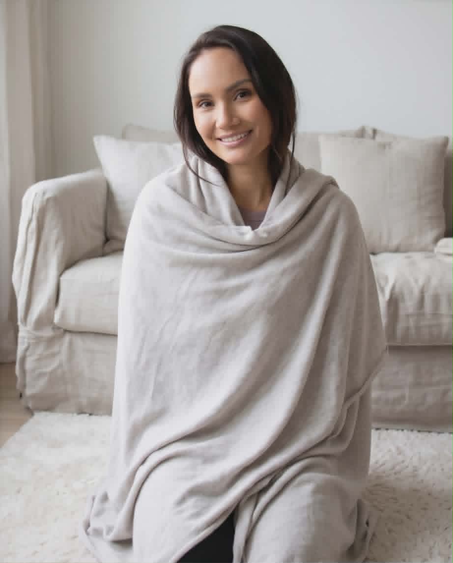Mirja oversize trefill - Light oat