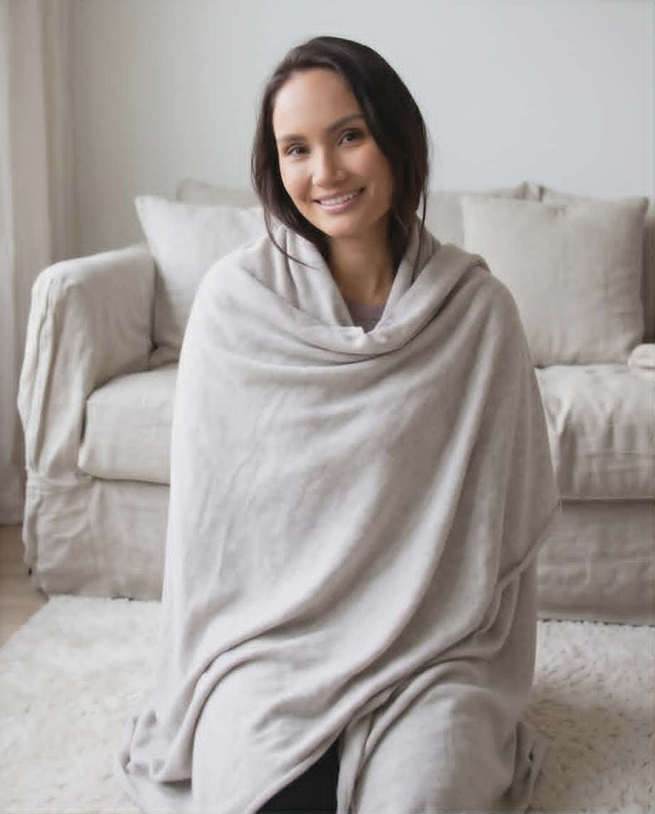 Mirja oversize trefill - Light oat