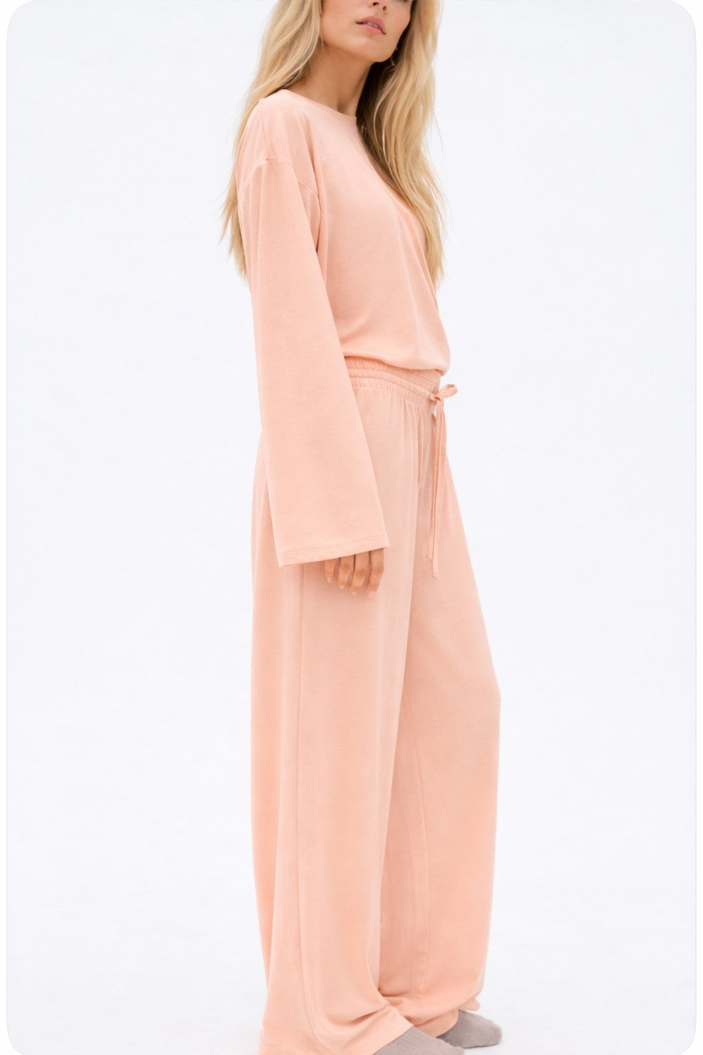 Roan kósý buxur soft peach