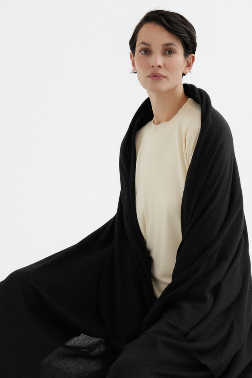 Mirja oversize trefill - svartur