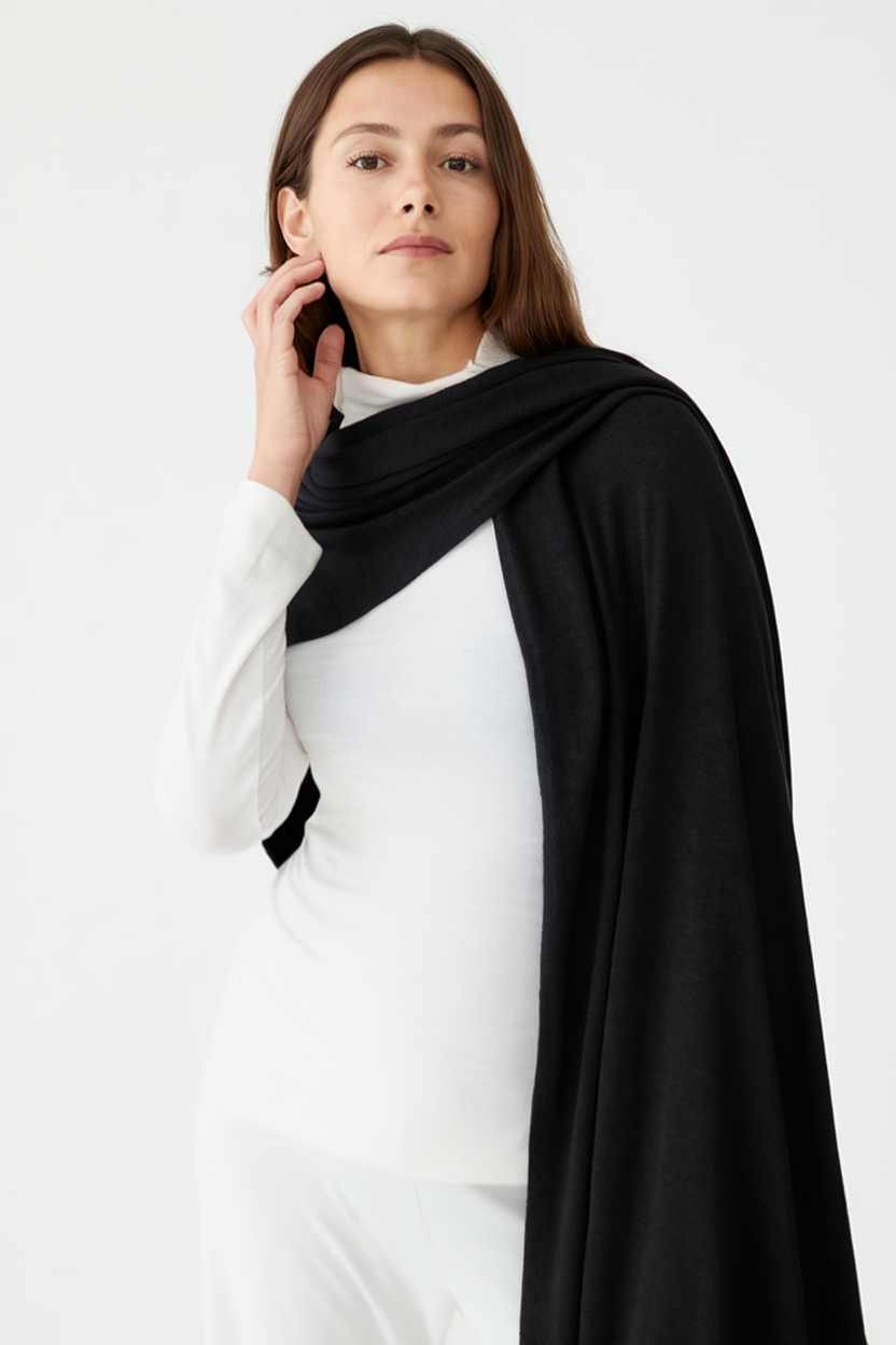 Mirja oversize trefill - svartur