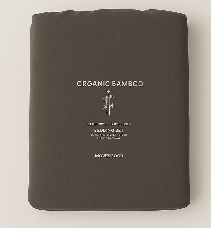 Rúmföt 220x220cm - Brún (MUD)