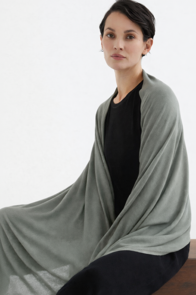 Mirja oversize trefill - Soft khaki