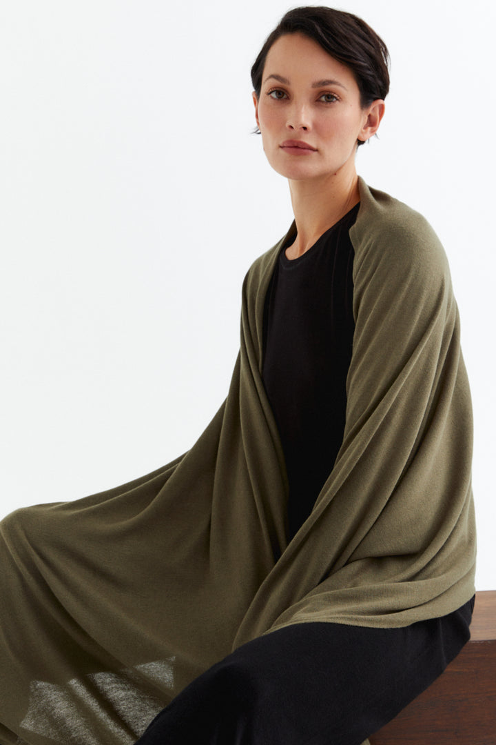 Oversize trefill - Khaki