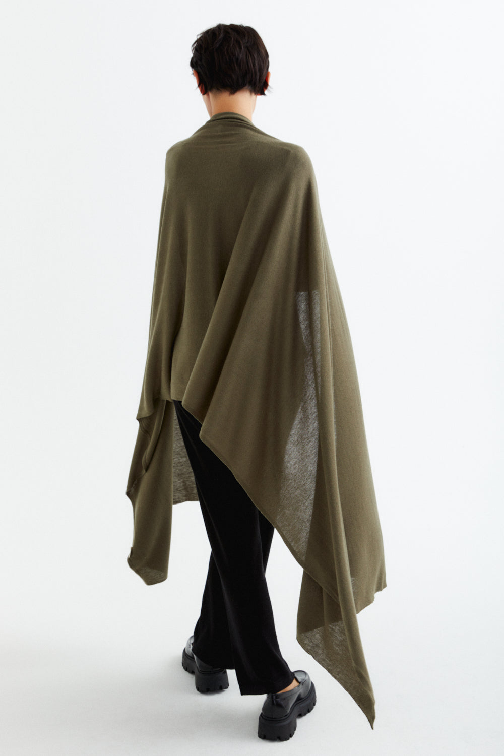 Oversize trefill - Khaki
