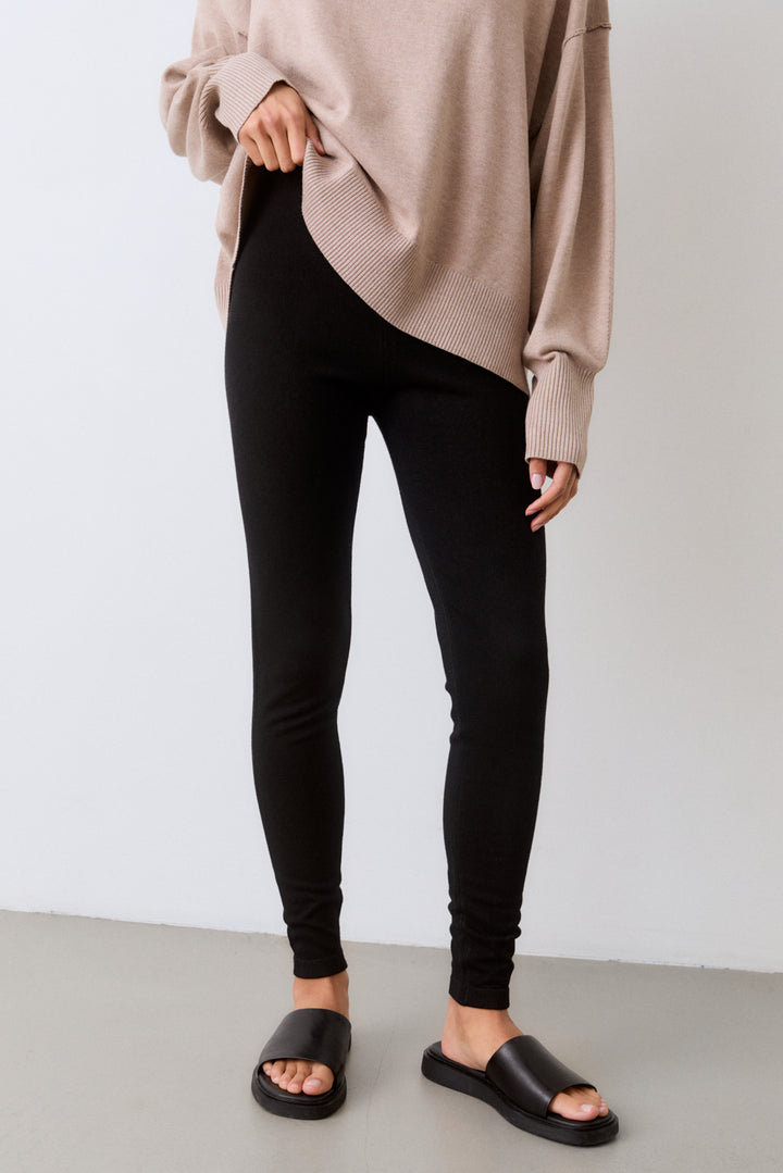 Hlýjar leggings út bambus/cashmere