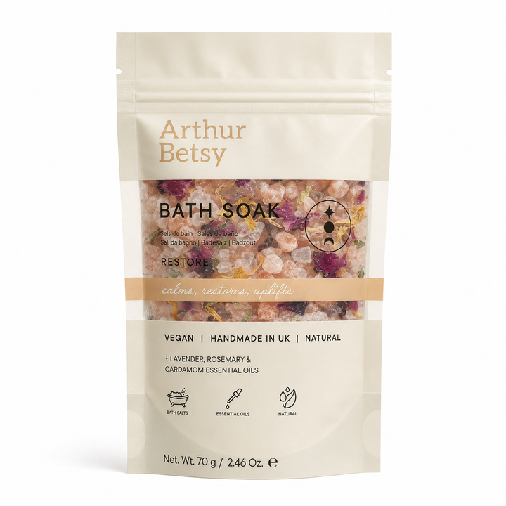 Baðsalt með ilmkjarnaolíum – Endurnæring– 70 g