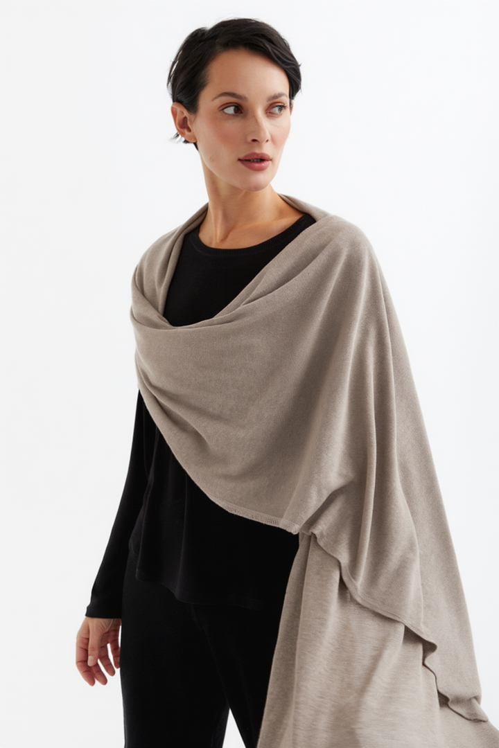 Mirja oversize trefill - Greige