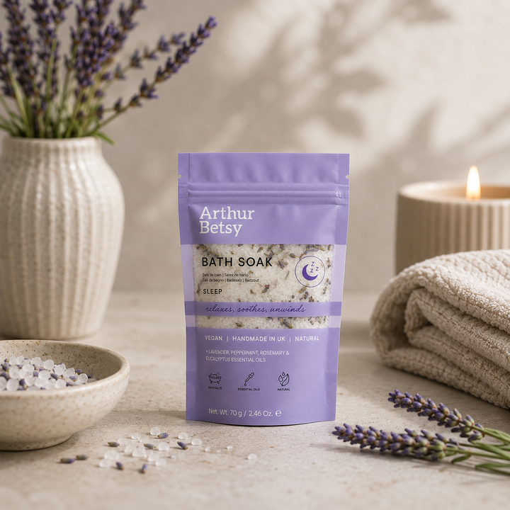 Baðsalt með ilmkjarnaolíum – Svefn – 70 g