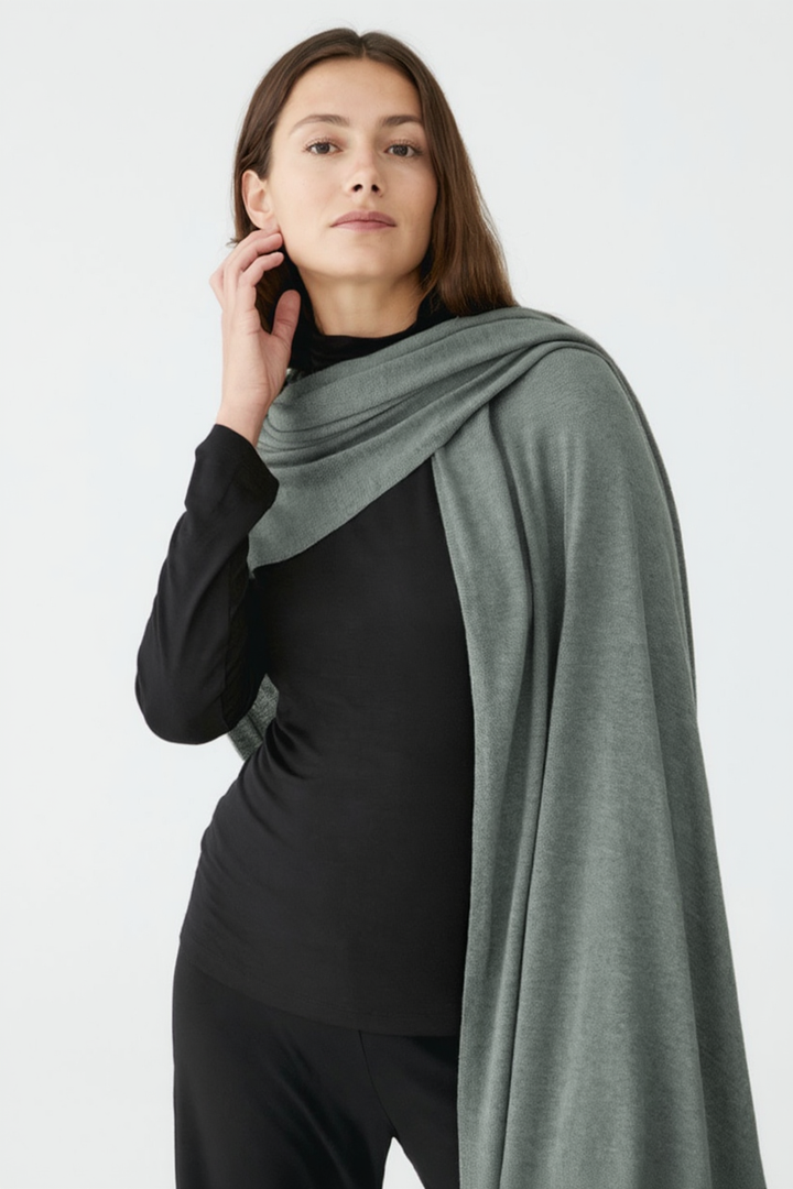 Mirja oversize trefill - Soft khaki