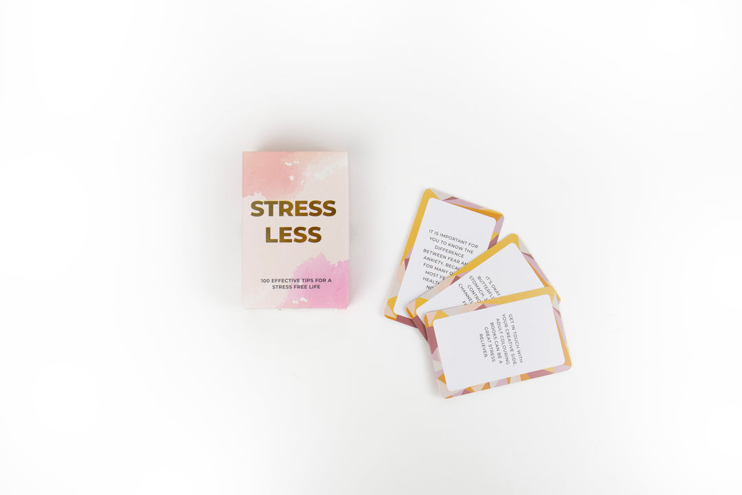 Stress Less hvatningarspjöld