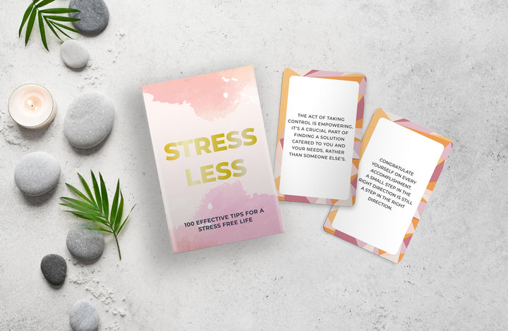 Stress Less hvatningarspjöld