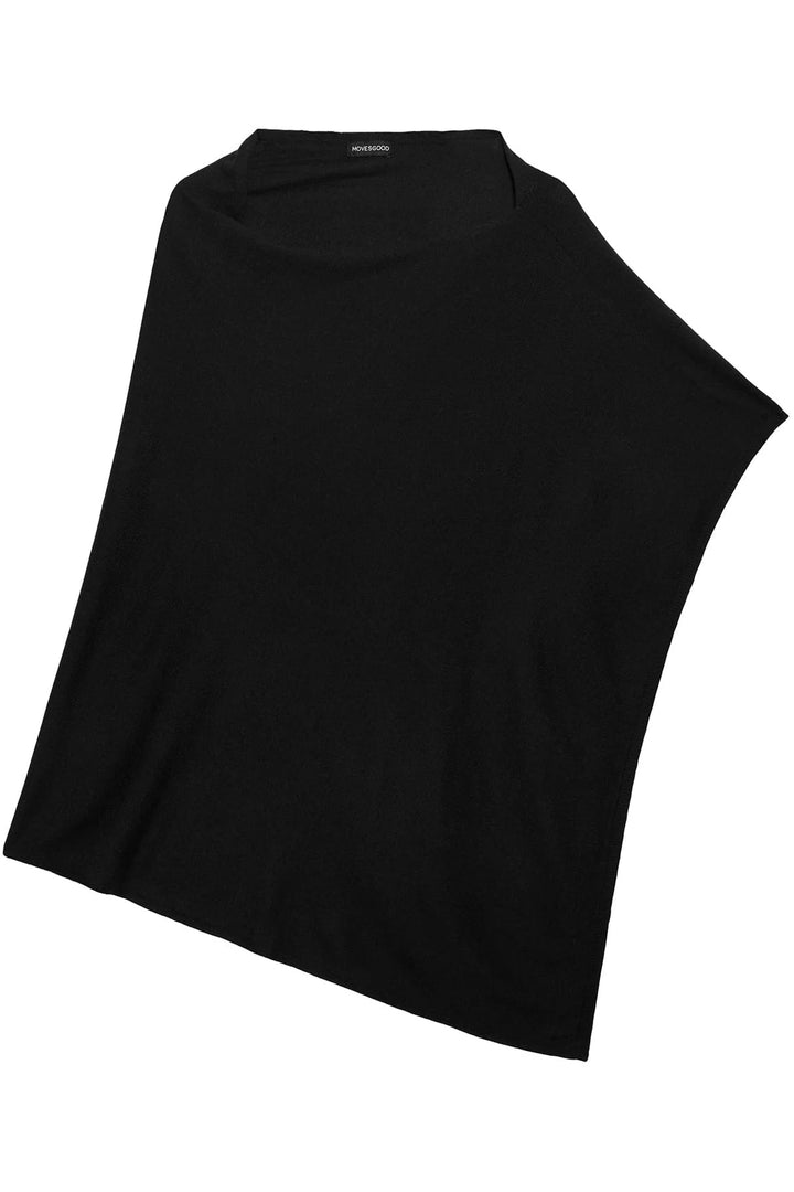 Bambus og cashmere poncho
