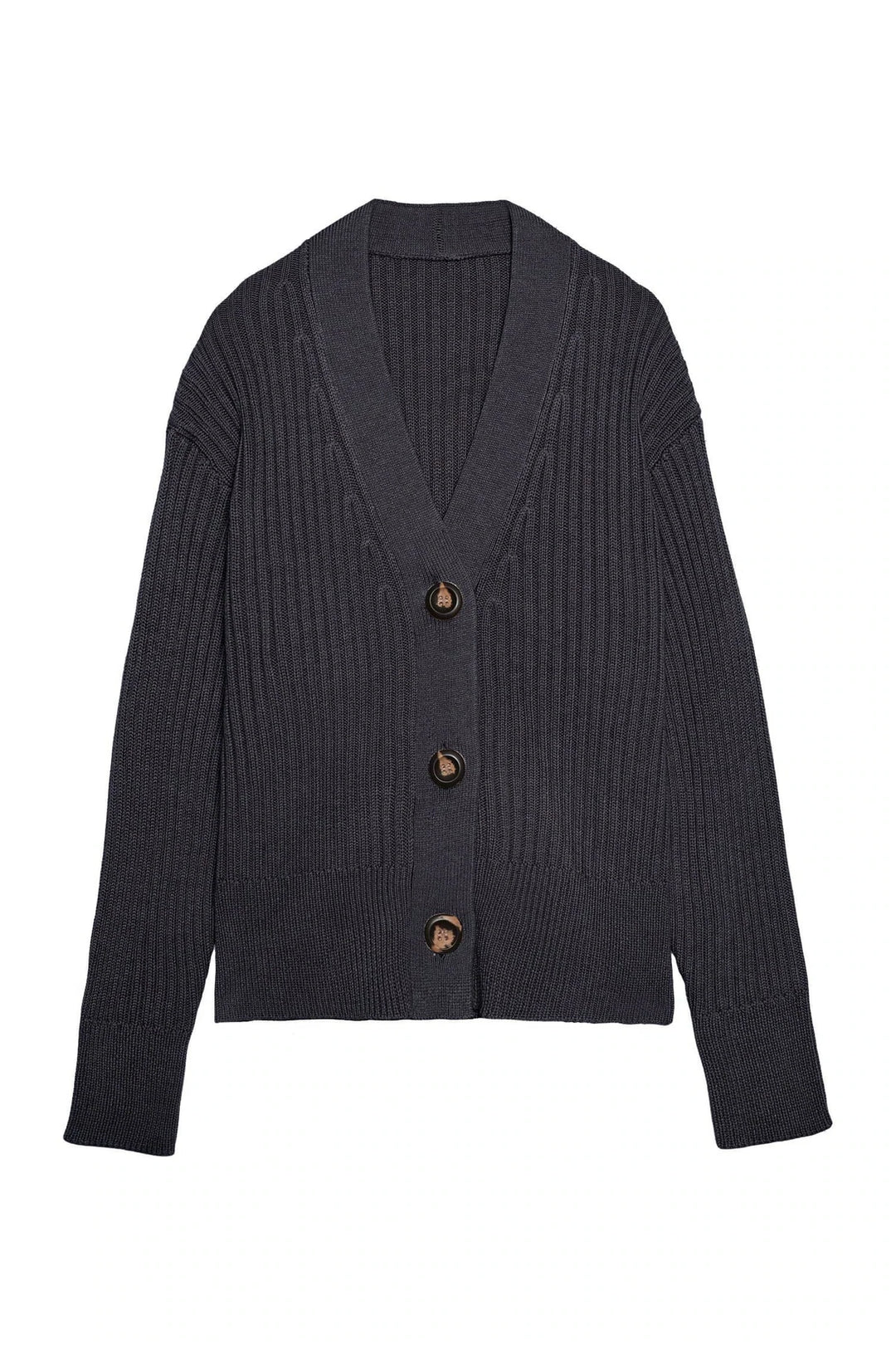 Hneppt peysa úr Bambus og cashmere