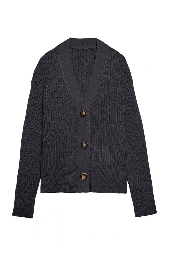 Hneppt peysa úr Bambus og cashmere