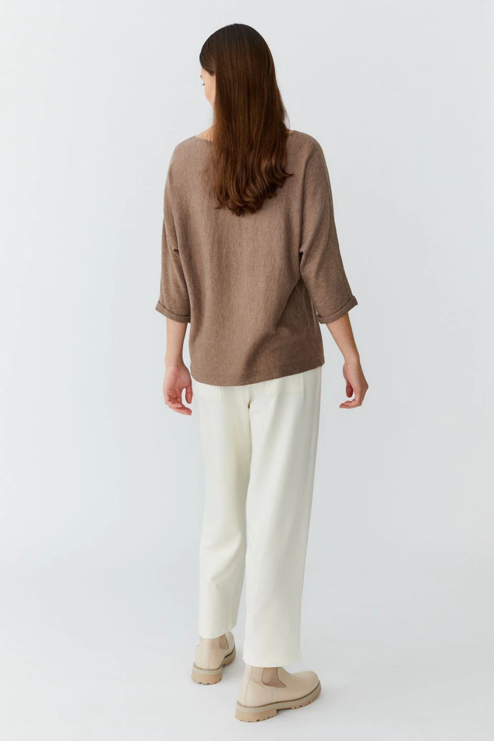 Bambus og cashmere peysa